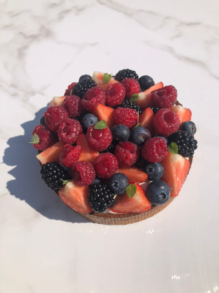 Tarte fruits rouges