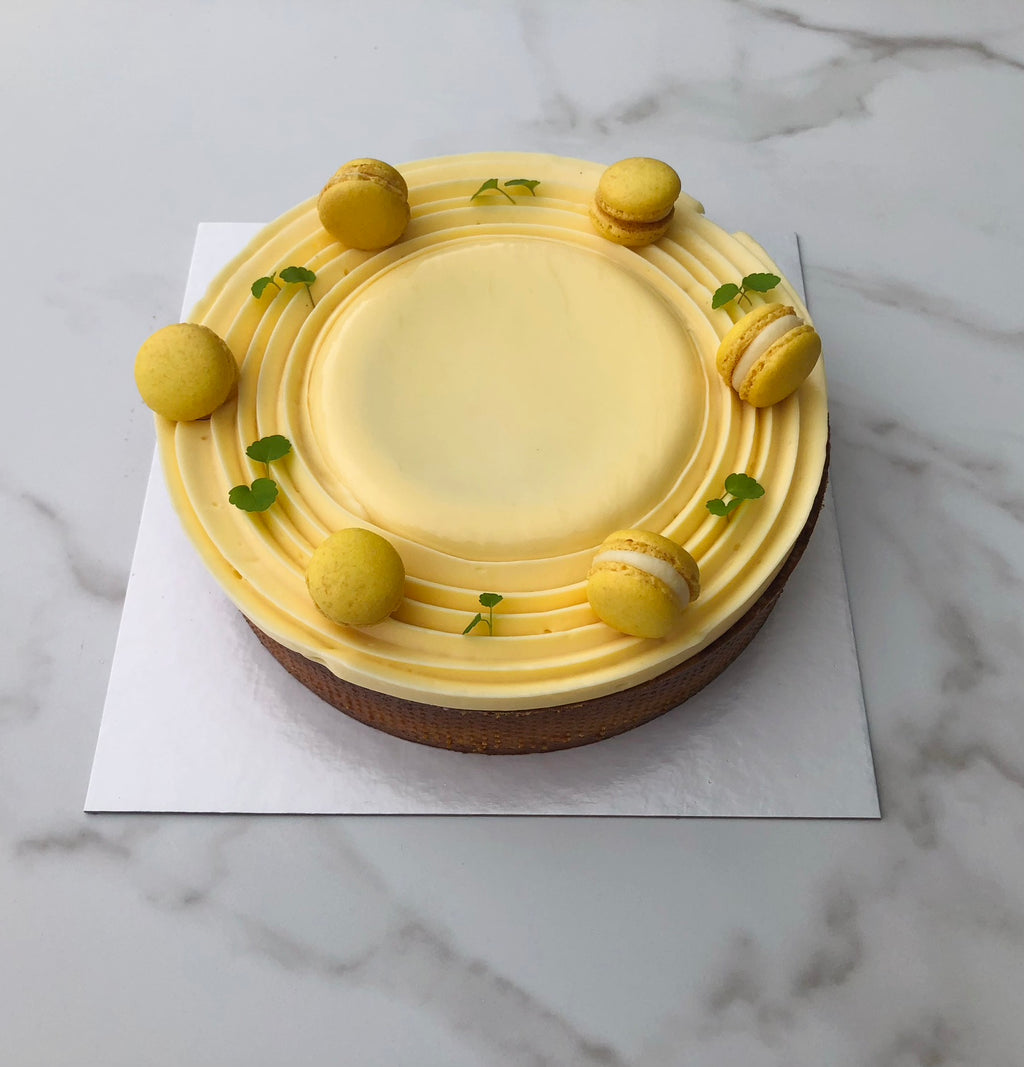 Tarte citron basilic