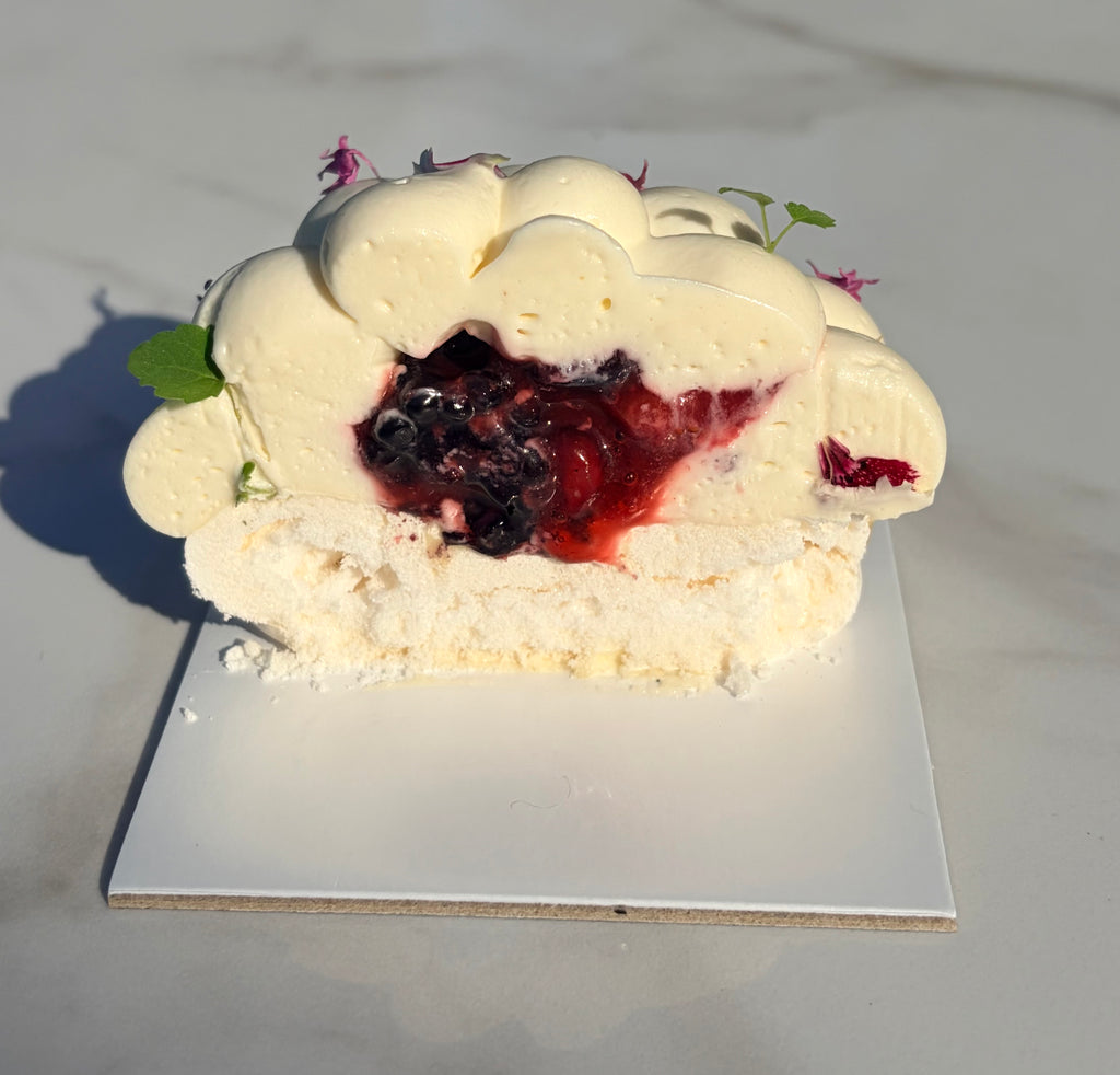 Pavlova fruits rouges