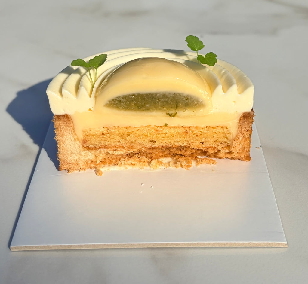 Tarte citron basilic