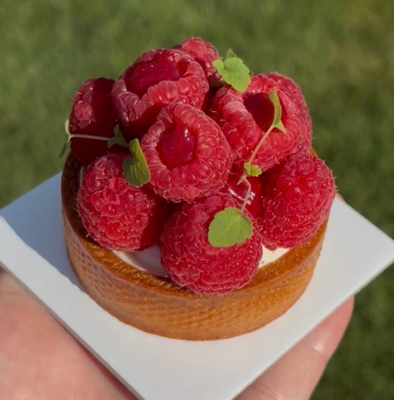 Tarte framboise