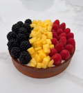 Tarte diables rouges