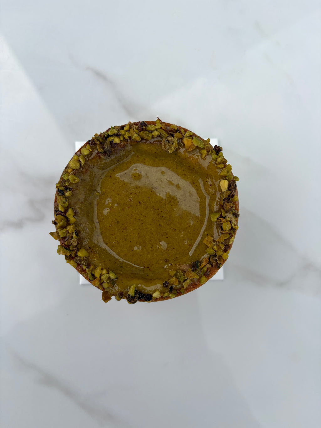 Flan pistache
